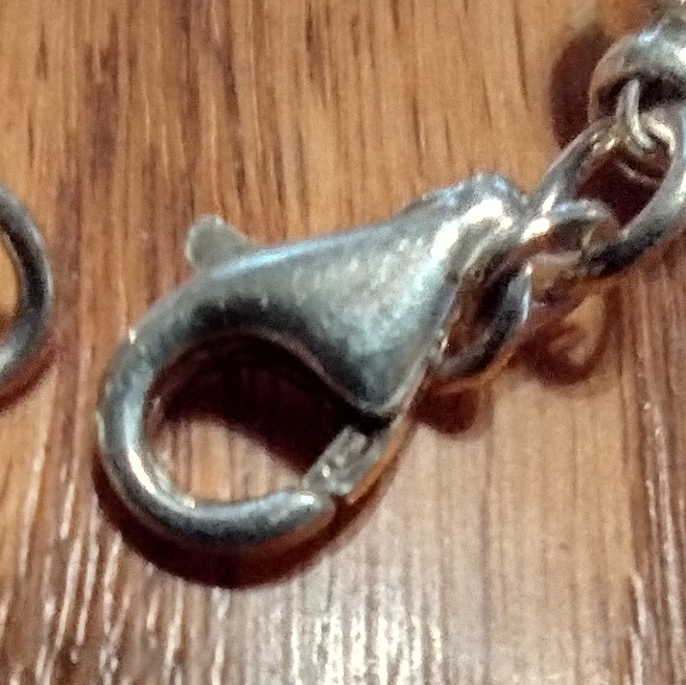 Solid Sterling Silver Unique Bracelet - image 8